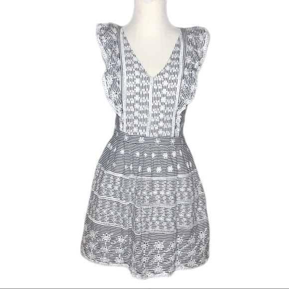 Willow & Clay Ruffled Embroidered Dress - Picture 3 of 3